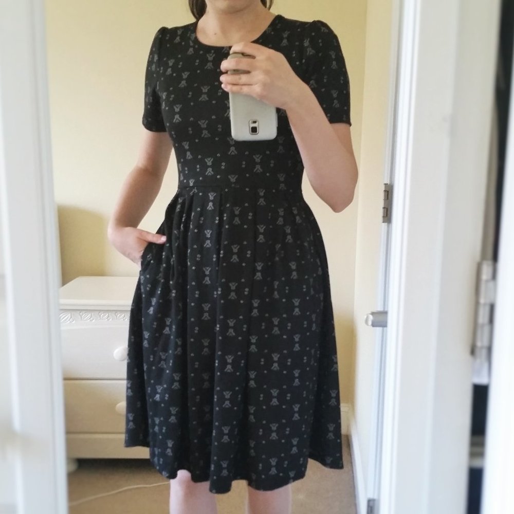 SALE {LLR} Amelia jacquard dress, sz S